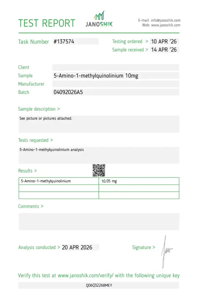5-AMINO-1MQ 10mg